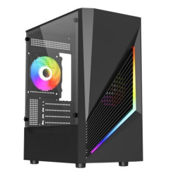 VIDA Genesis Black Micro-ATX PC Case