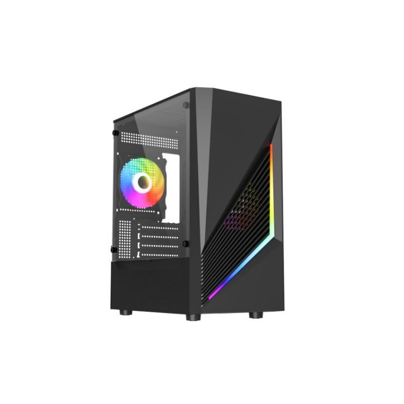 VIDA Genesis Black Micro-ATX PC Case