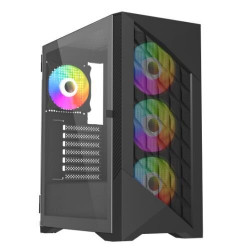 VIDA Typhoon Black ATX Mid-Tower PC Case