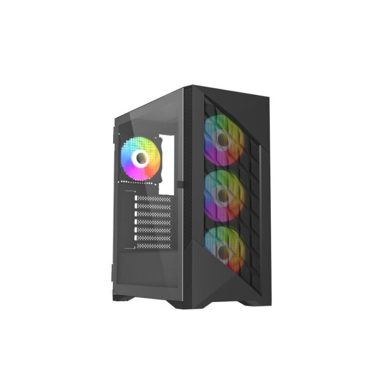 VIDA Typhoon Black ATX Mid-Tower PC Case