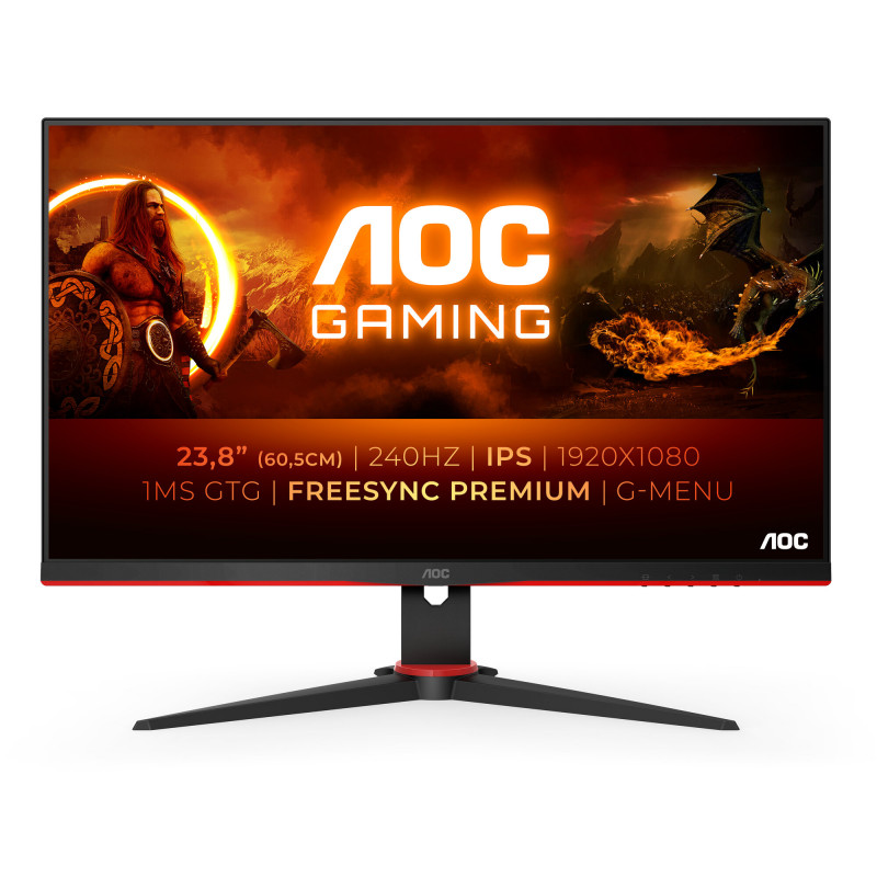 AOC 24G2ZE/BK 23.8" IPS Monitor