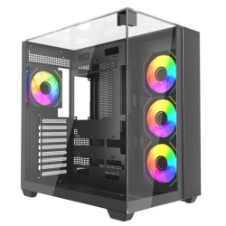 VIDA VISIO-BLK ARGB Gaming PC Case