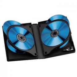 HAMA 00049685 3x6 DVD/Blu-ray Jewel Cases