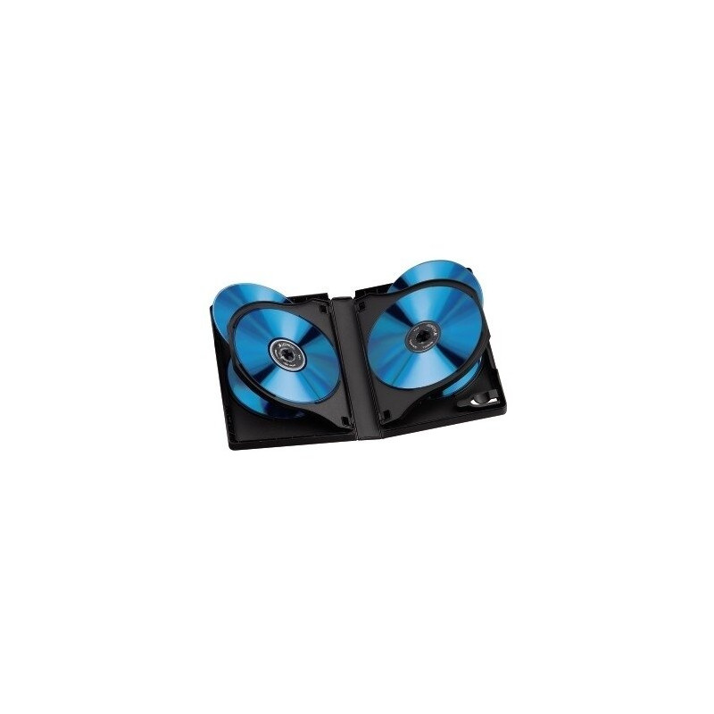 HAMA 00049685 3x6 DVD/Blu-ray Jewel Cases