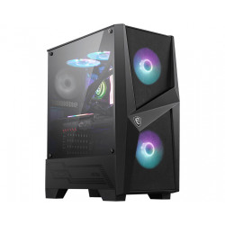 MSI MAG FORGE 100R Black PC Case