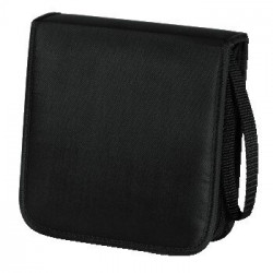 HAMA 00033830 20-Disc Black CD/DVD/Blu-ray Wallet
