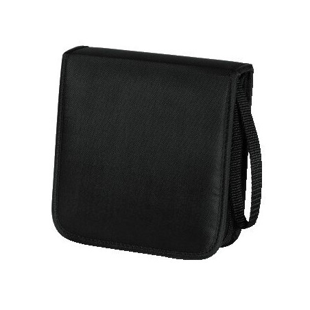 HAMA 00033830 20-Disc Black CD/DVD/Blu-ray Wallet