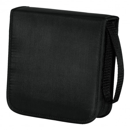 HAMA 00033831 40-Disc Black CD/DVD/Blu-ray Wallet