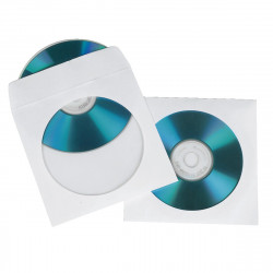 HAMA 00051174 100 Pack CD/DVD/Blu-ray Sleeves