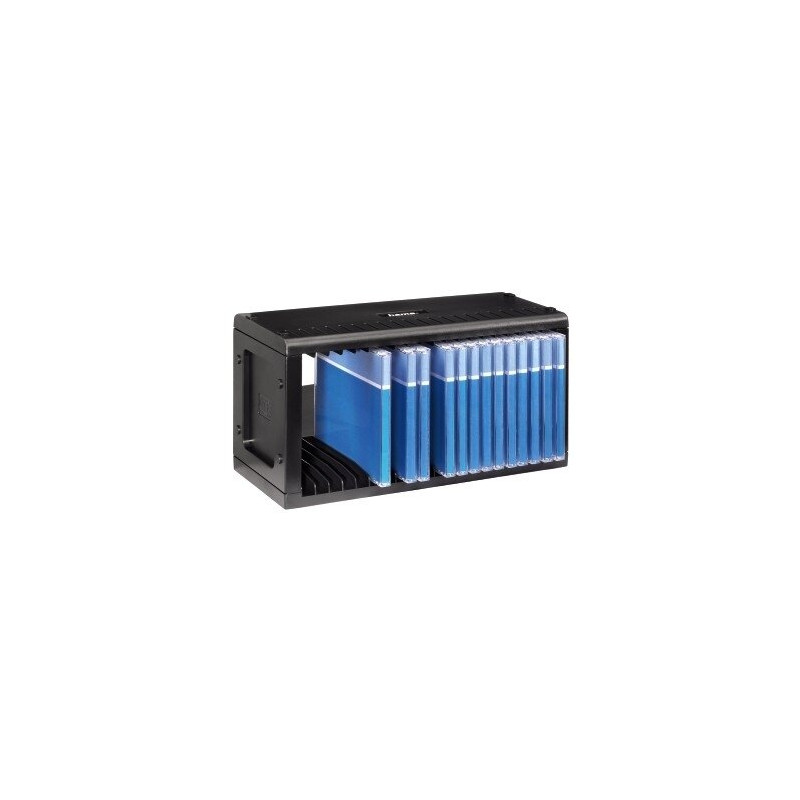 HAMA 00048010 20-Disc Wall-Mountable CD/DVD/Blu-ray Rack