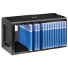 HAMA 00048010 20-Disc Wall-Mountable CD/DVD/Blu-ray Rack
