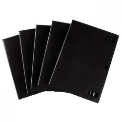 HAMA 00011495 30-Pack Black DVD/Blu-ray Jewel Cases
