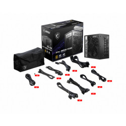 MSI MPG A850G PCIE5 850W Gold Fully Modular Power Supply