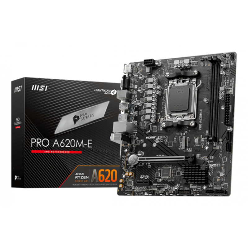 MSI PRO A620M-E Micro-ATX Motherboard