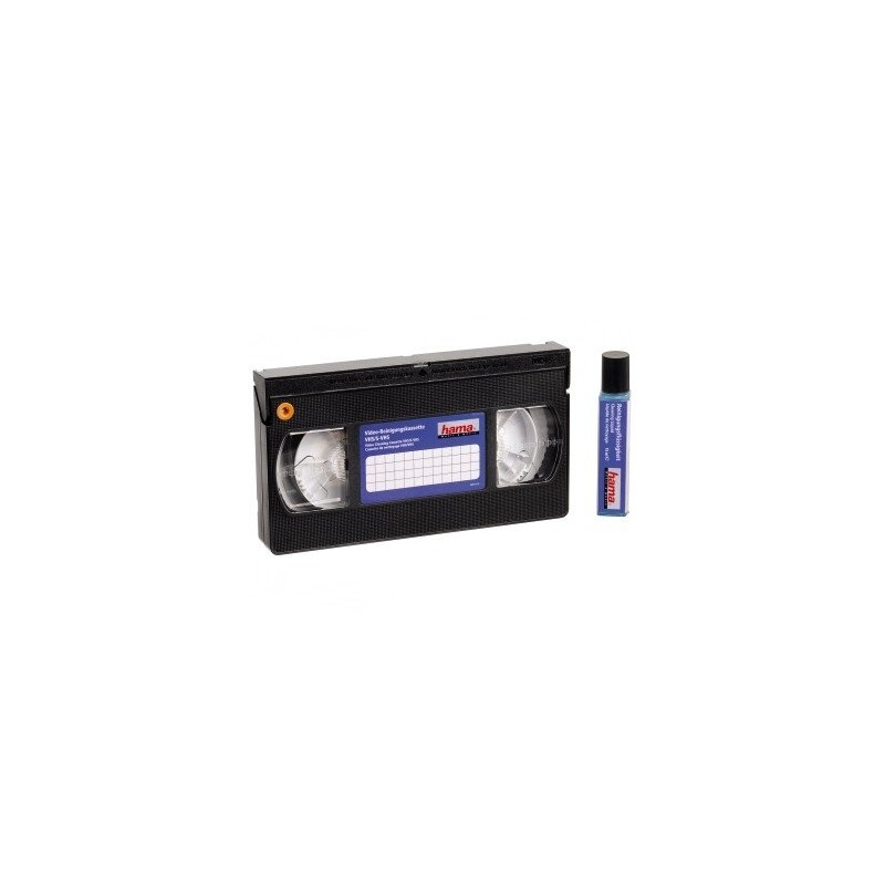 HAMA 00044728 VHS/S-VHS Video Cleaning Tape