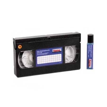 HAMA 00044728 VHS/S-VHS Video Cleaning Tape