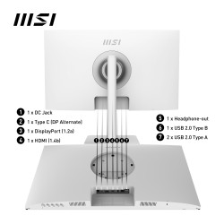 MSI MODERN MD272XPW 27" IPS Monitor
