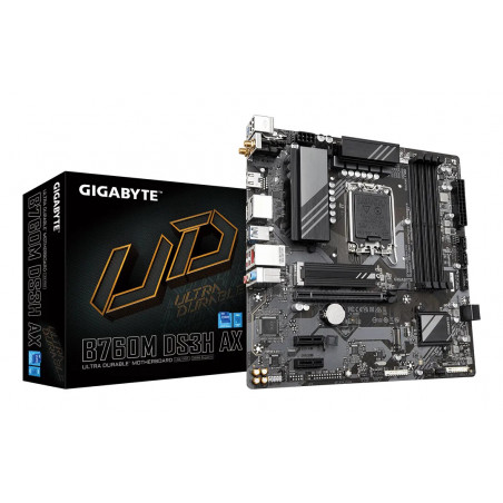 GIGABYTE B760M DS3H AX Micro-ATX Motherboard