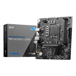 MSI PRO H610M-E DDR4 Micro-ATX Motherboard
