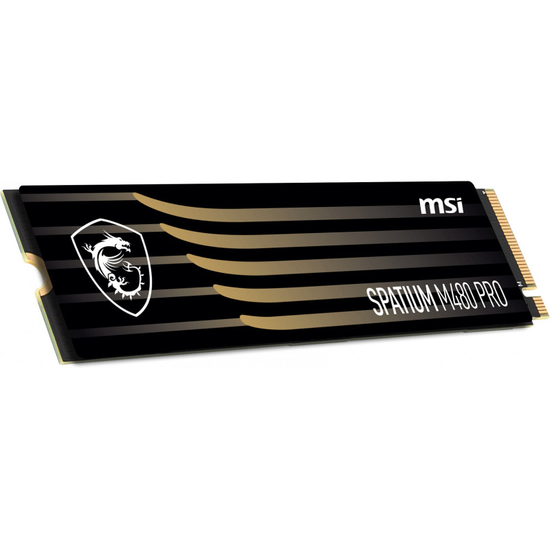 MSI Spatium M480 Pro 1TB PCIe 4.0 NVMe M.2 SSD