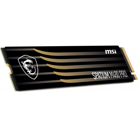 MSI Spatium M480 Pro 1TB PCIe 4.0 NVMe M.2 SSD