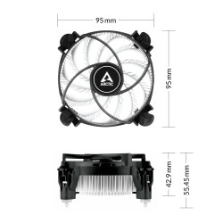 ARCTIC Alpine 17 LP Low Profile CPU Cooler