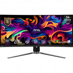 MSI MAG 341CQP QD-OLED 34" Curved Monitor