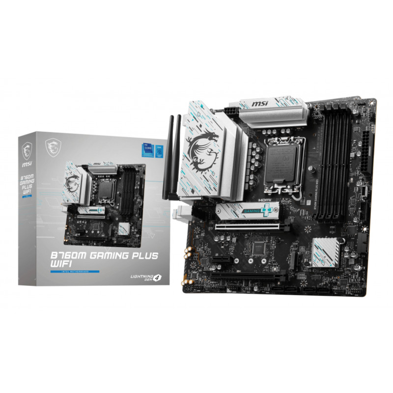 MSI B760M GAMING PLUS WIFI Motherboard