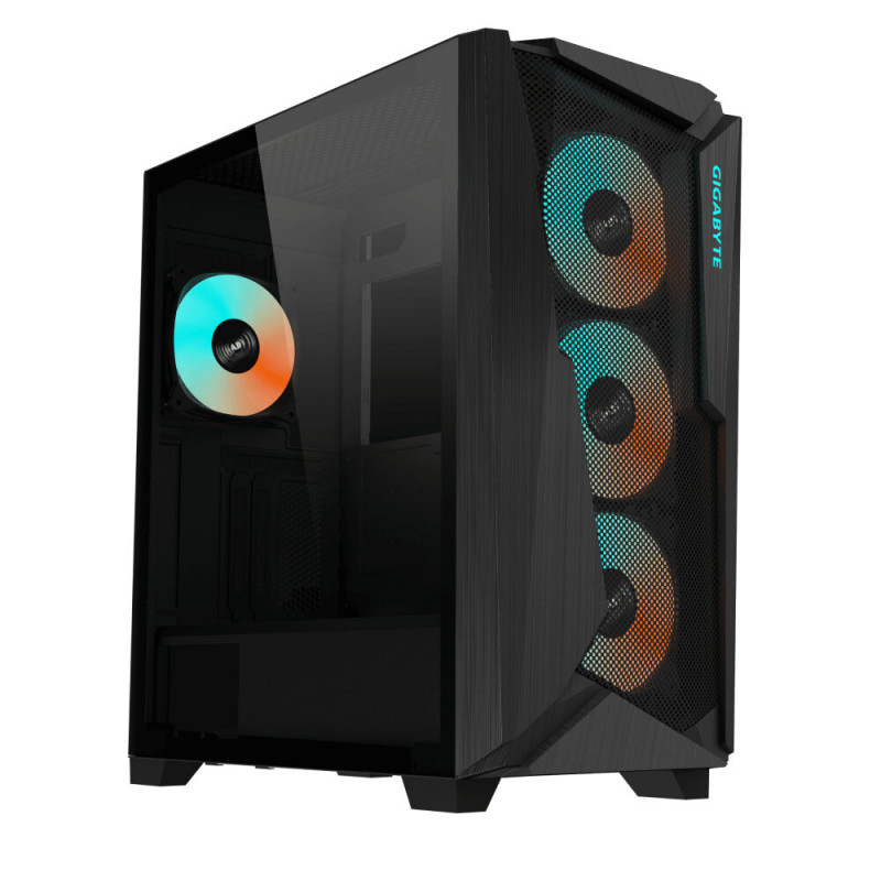 GIGABYTE GB-C301G V2 Glass Mid Tower PC Case