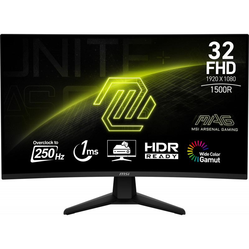 MSI MAG 32C6X 31.5" Curved VA Monitor