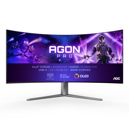 AOC AG456UCZD 44.5" OLED Curved Gaming Monitor