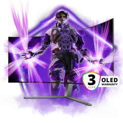 AOC AG456UCZD 44.5" OLED Curved Gaming Monitor