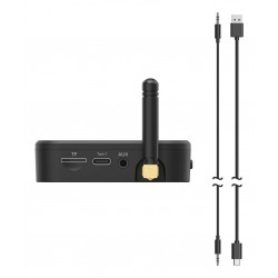 HAMA 00205321 Bluetooth Audio Adapter with 3.5mm Jack and microSD Slot
