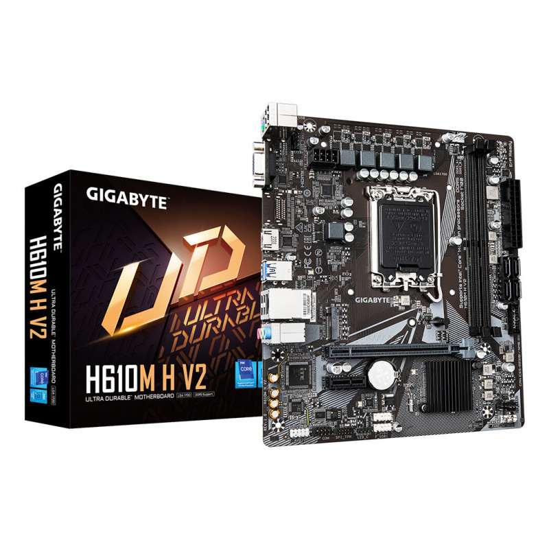 GIGABYTE H610M H V2 Micro-ATX Motherboard