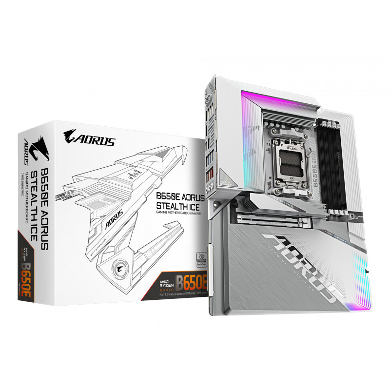 GIGABYTE B650E AORUS STEALTH ICE Motherboard