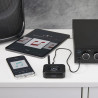 HAMA 00205321 Bluetooth Audio Adapter with 3.5mm Jack and microSD Slot