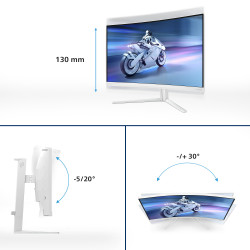 PHILIPS 32M2C5501/00 31.5" VA Curved Monitor