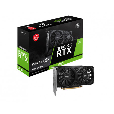 MSI GeForce RTX 3050 VENTUS 2X 6GB Graphics Card