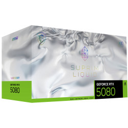 MSI GeForce RTX 5080 SUPRIM LIQUID 16GB Graphics Card