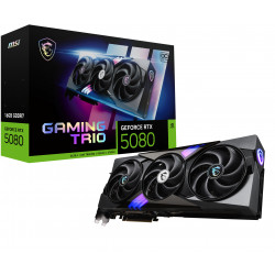MSI GeForce RTX 5080 16GB GAMING TRIO OC Graphics Card