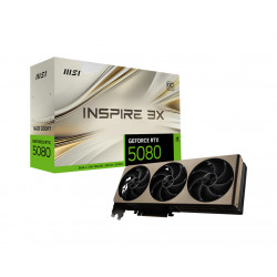 MSI GeForce RTX 5080 INSPIRE 3X OC 16GB Graphics Card