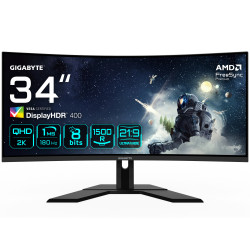 GIGABYTE G34WQCP 34" VA Curved Monitor