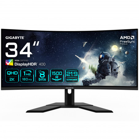 GIGABYTE G34WQCP 34" VA Curved Monitor