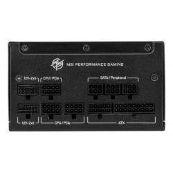 MSI MPG A1000GS 1000W Gold Fully Modular PCIE 5 Power Supply