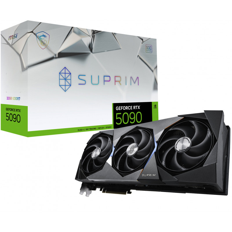 MSI GeForce RTX 5090 SUPRIM 32GB Graphics Card