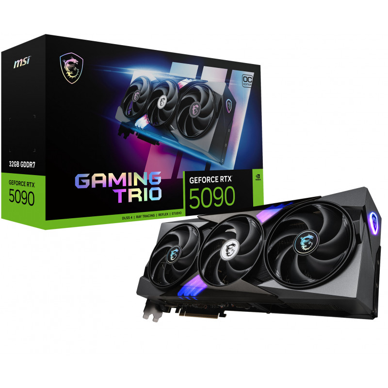 MSI GeForce RTX 5090 GAMING TRIO OC 32GB Graphics Card