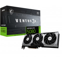 MSI GeForce RTX 5080 VENTUS 3X OC 16GB Graphics Card