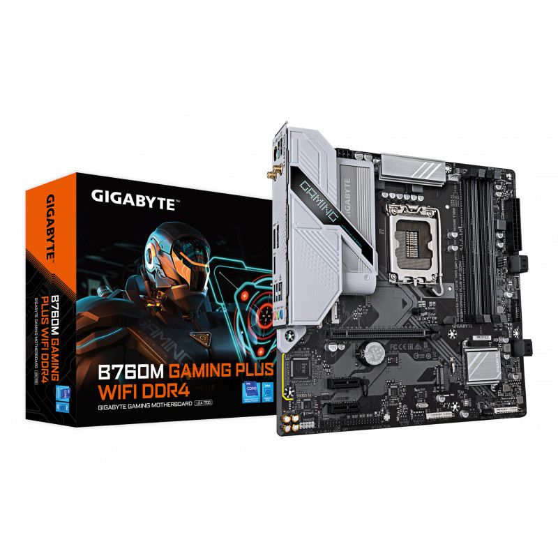 GIGABYTE B760M GAMING PLUS WIFI DDR4 Motherboard