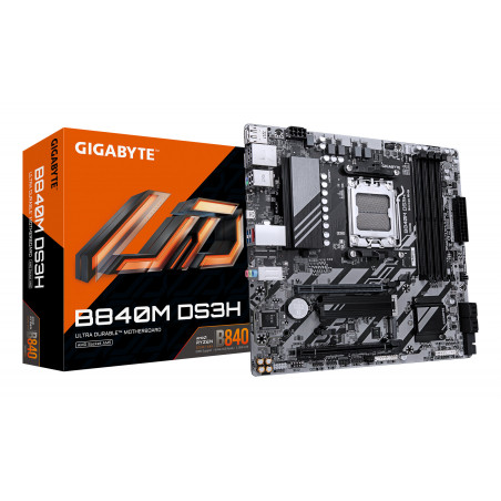 GIGABYTE B840M DS3H Micro-ATX Motherboard