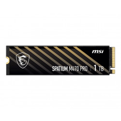 MSI Spatium M470 Pro 2TB PCIe 4.0 NVMe M.2 SSD